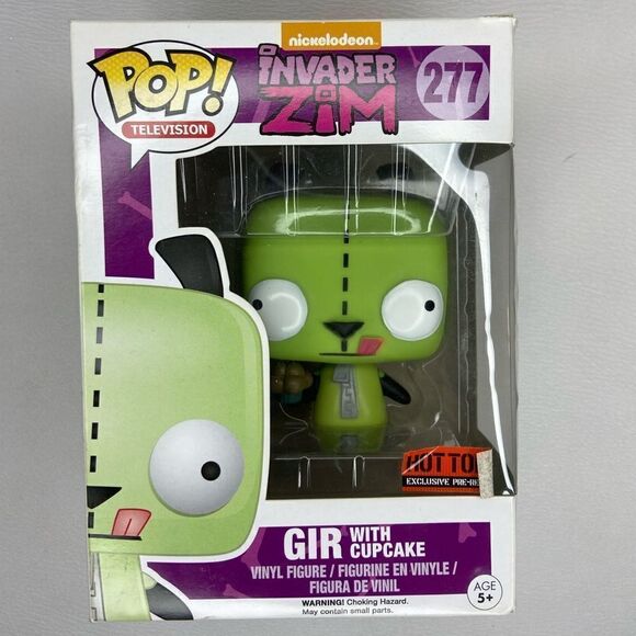NWB Funko Pop Invader Zim Gir With Cupcake 277 Vinyl Expert - Picture 6 of 12